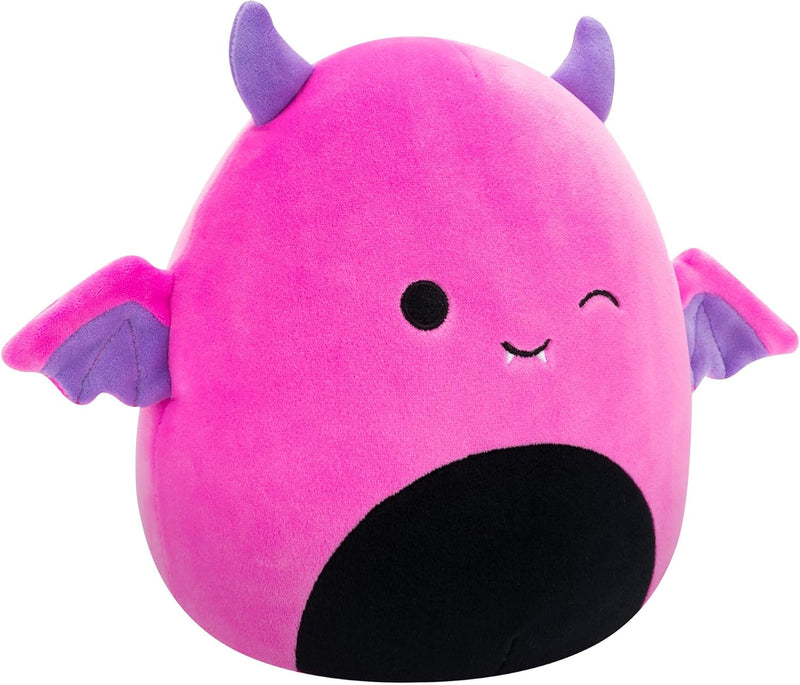 Squishmallows Halloween Plush 7.5" - Wakisha The Neon Pink Devil