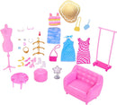 Barbie Doll & Closet Playset