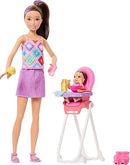 Barbie Skipper Babysitter Doll and Highchair