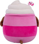 Squishmallows Christmas Plush 7.5" - Rowan The Pink Dog Hot Chocolate