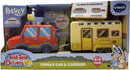Vtech Toot Toot Bluey: Family Car & Caravan