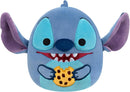 Squishmallows Disney Lilo & Stitch Plush 8" - Stitch Eating Cookie