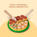 Melissa & Doug Pizza Party Wooden Play Food Set