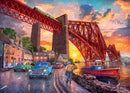 Forth Bridge At Sunset 1000pc Jigsaw Puzzle