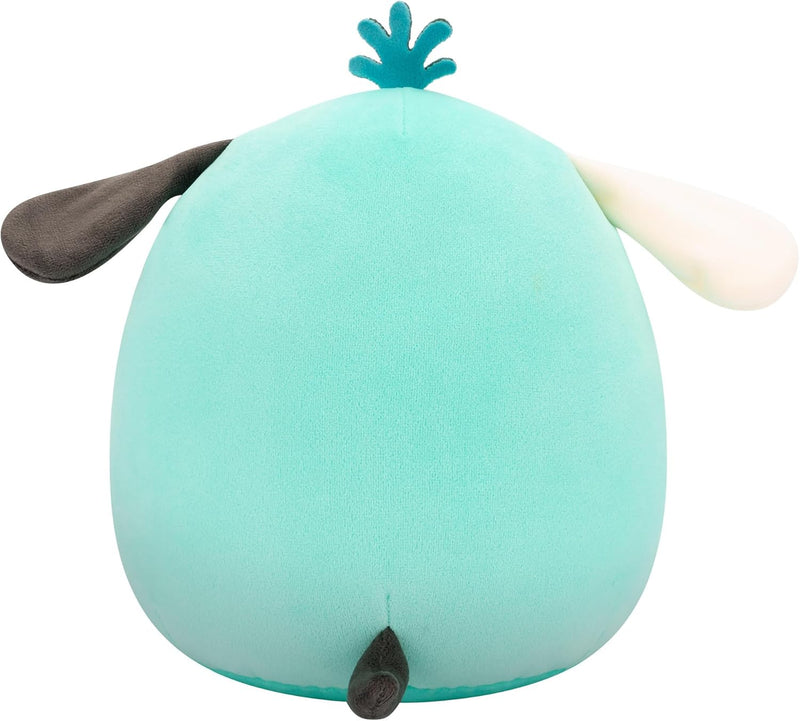 Squishmallows Halloween Plush 7.5" - Dookdook The Teal Patchwork Dog