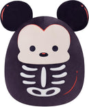 Squishmallow Disney Halloween 8" - Skeleton Mickey Mouse