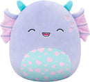 Squishmallows Valentines Plush 7.5" - Strobe The Purple Swamp Monster