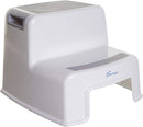 Dreambaby 2-Up Step Stool - Grey & White