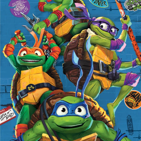 Teenage Mutant Ninja Turtles Happy Birthday Karte – Hoping Nothing Stands Between You And An Awesome Birthday