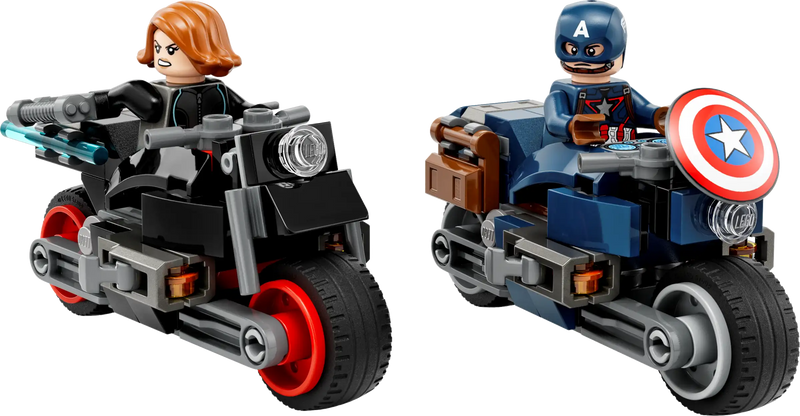 LEGO Marvel Black Widow & Captain America Motorcycles