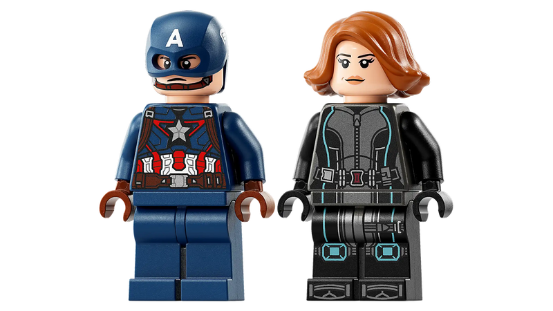 LEGO Marvel Black Widow & Captain America Motorcycles