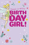 No Age Birthday Card Tinkerbell