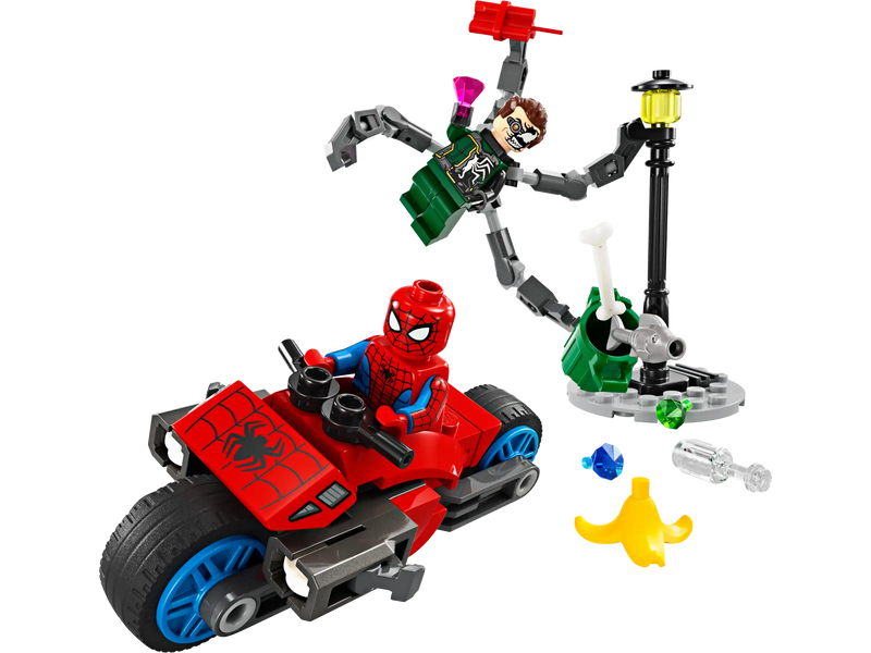 LEGO Marvel Motorcycle Chase: Spider-Man vs. Doc Ock