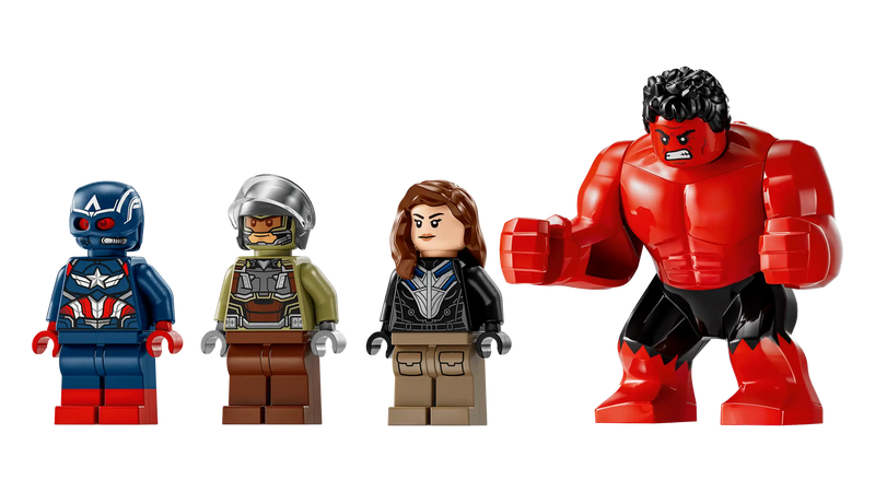 LEGO Marvel Captain America vs. Red Hulk Battle