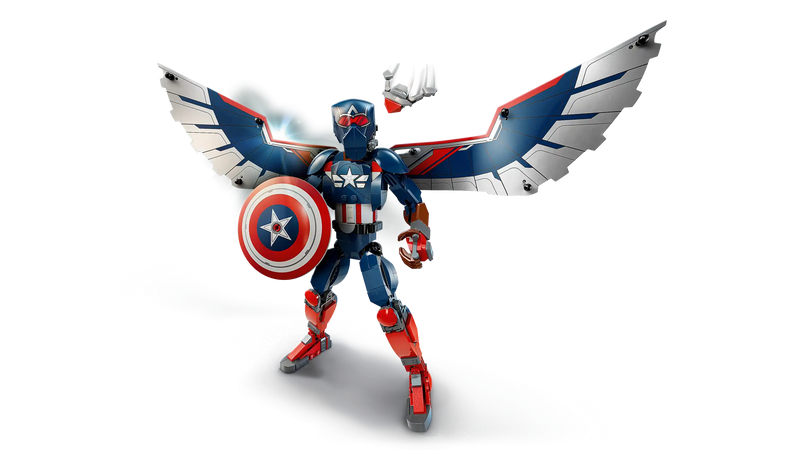 LEGO Marvel New Captain America Construction Figure