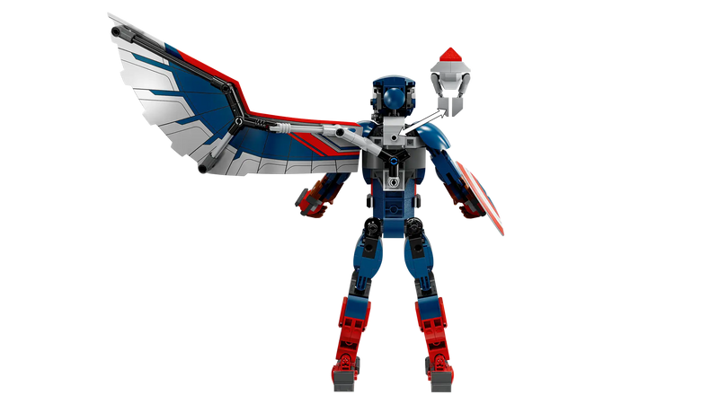 LEGO Marvel New Captain America Construction Figure