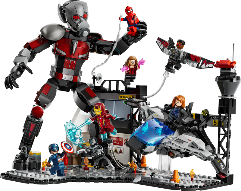 LEGO Marvel Captain Americal Civil War Battle