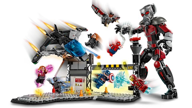 LEGO Marvel Captain Americal Civil War Battle