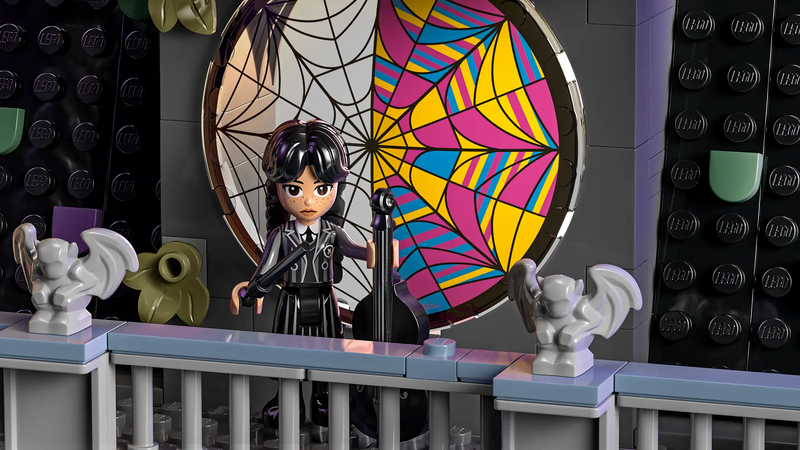 LEGO Wednesday & Enid's Dorm Room