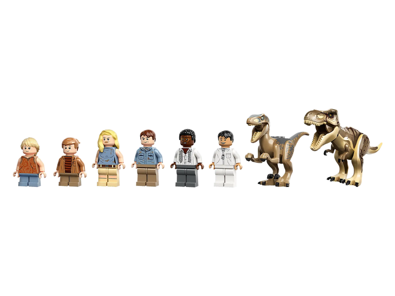 LEGO Jurassic World Visitor Center: T. Rex & Raptor Attack