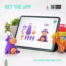 Hey Clay Animal Modelling Clay Set Assorted