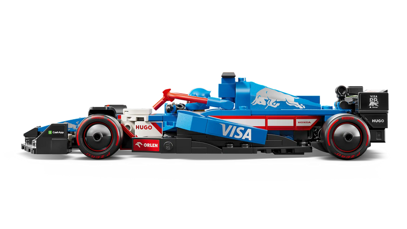 LEGO Speed Visa Cash App RB VCARB 01 F1® Race Car