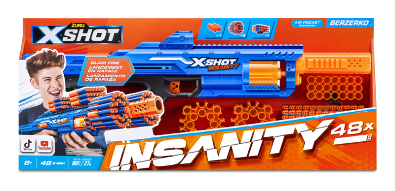 X Shot Insanity Bezerko 8 Shot Blaster