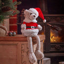 Seated Teddy Santa