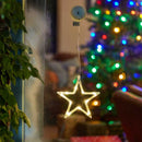 Window Decor Star - Warm White