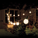 Party Festoon Warm White String Lights - Set of 10