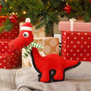Zoon Christmas DinoPal Dog Toy