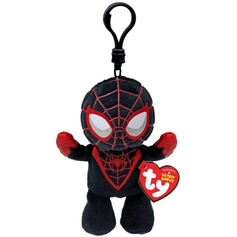 TY Beanie Boo Key Clip - Marvel Miles Morales