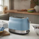 Russell Hobbs Hanley 2 Slice Toaster - Retro Blue