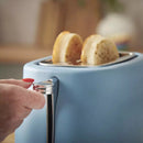 Russell Hobbs Hanley 2 Slice Toaster - Retro Blue