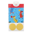 Gift Wrap Party Dinosaur 2 Sheets & 2 Tags