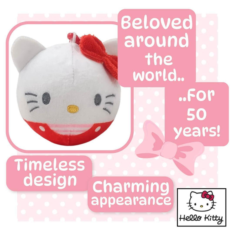 Hello Kitty Squeezy Plush Keychain