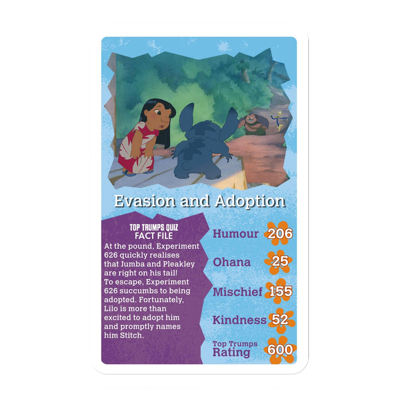 Top Trumps Lilo & Stitch Card Game