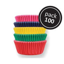 Cupcake Cases Coloured 100pk