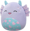 Squishmallows Valentines Plush 7.5" - Strobe The Purple Swamp Monster