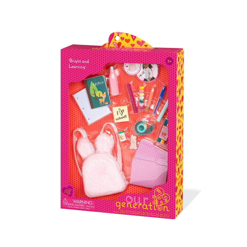 Our Generation Bright & Learning Accessory Set