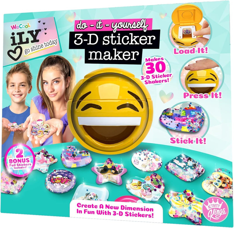 ILY 3D Sticker Maker Set