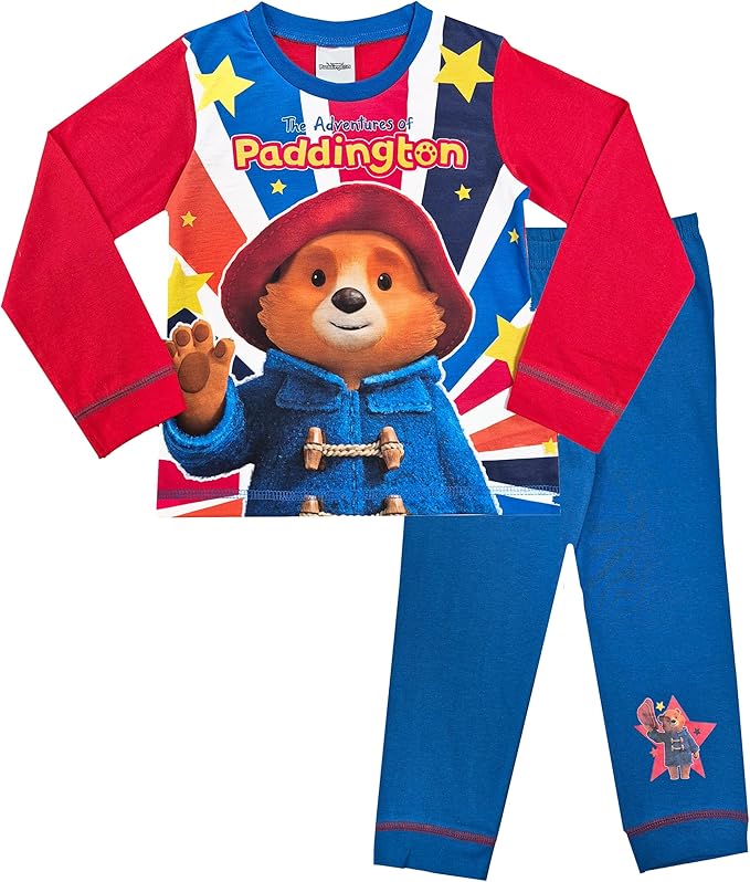 Kids Pyjamas - Paddington Bear Red