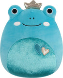 Squishmallows Valentines Plush 7.5" - Ludwig The Teal Frog