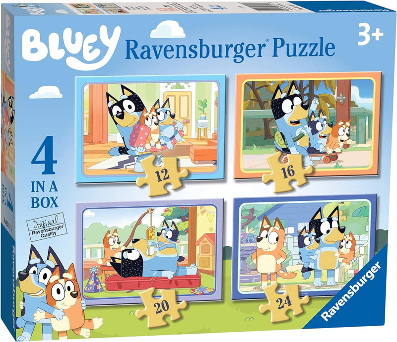 Bluey 4 In A Box Jigsaw Puzzle