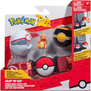 Pokemon Pokeball Charmander Clip N Go Belt Set
