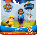 Paw Patrol Hero Pup - Rubble & Mayor Goodway