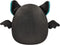 Squishmallows Plush 7.5" - Aldous The Teal & Black Fruit Bat