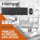 Intempo 2 In 1 Wireless Keyboard & Mouse Set