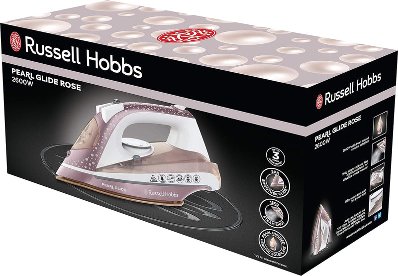 Russell Hobbs Pearl Glide Steam Iron 2600W