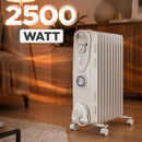 Status Oil Filled Radiator 2500W With Timer